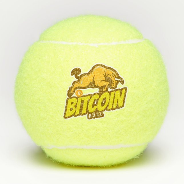 Pelotas De Tenis Bitcoin Bull run - Btc Crypto (Anverso)