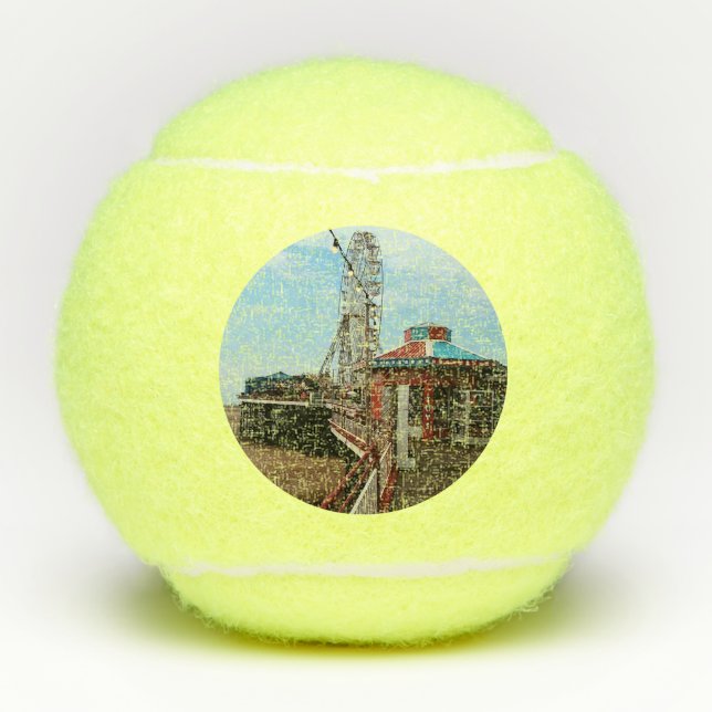 Pelotas De Tenis Blackpool Pier (Anverso)