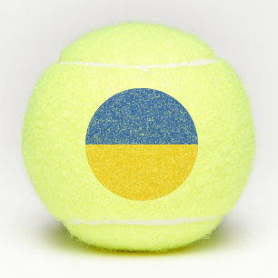 Pelotas De Tenis Botón Bandera de Ucrania