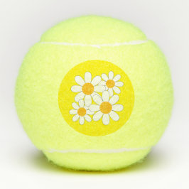 Pelotas De Tenis Bright and Bold Daisy