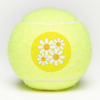 Pelotas De Tenis Bright and Bold Daisy