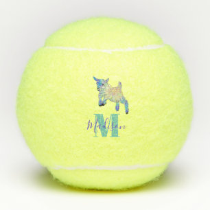 Pelotas De Tenis Cabra linda granja animal Personalizado