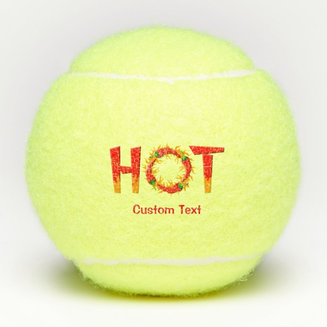 PELOTAS DE TENIS CALOR (Anverso)