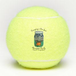 Pelotas De Tenis Camping is Our Jam Tent and Mountains in Jar