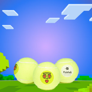 Pelotas De Tenis Cara divertida