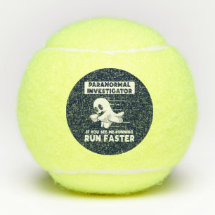 Pelotas De Tenis Caza fantasma Investigador paranormal corre más rá