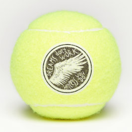 Pelotas De Tenis Cita de sueños con ala de ángel
