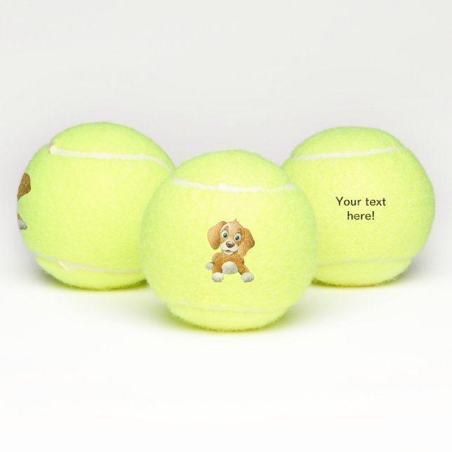 Pelotas De Tenis Clísico de perro marrón (Múltiples)