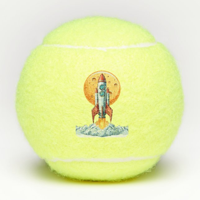 Pelotas De Tenis cohete (Anverso)