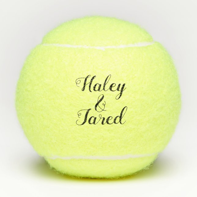 Pelotas De Tenis Compromiso personalizado personalizado personaliza (Anverso)