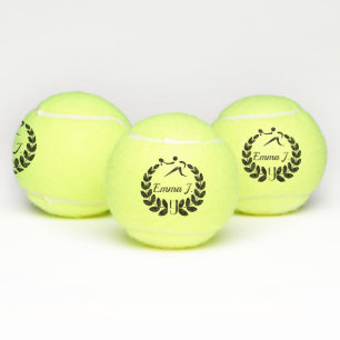 Pelotas de tenis con logotipo personalizado