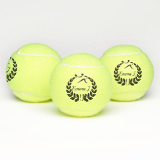 Pelotas de tenis con logotipo personalizado