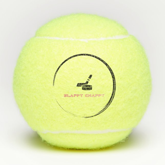 Pelotas De Tenis Corbata (Anverso)