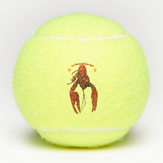 Pelotas De Tenis Crawfish Tennis Ball (Anverso)