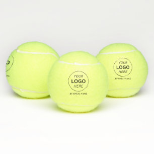 Pelotas De Tenis Crea tu propio nombre y logotipo comercial persona