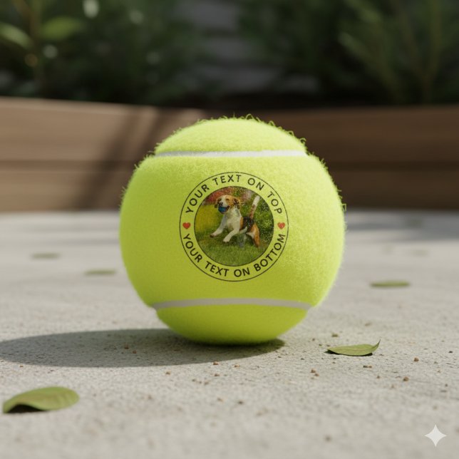 Pelotas De Tenis Crear su propia foto personalizada Texto simple (Subido por el creador)