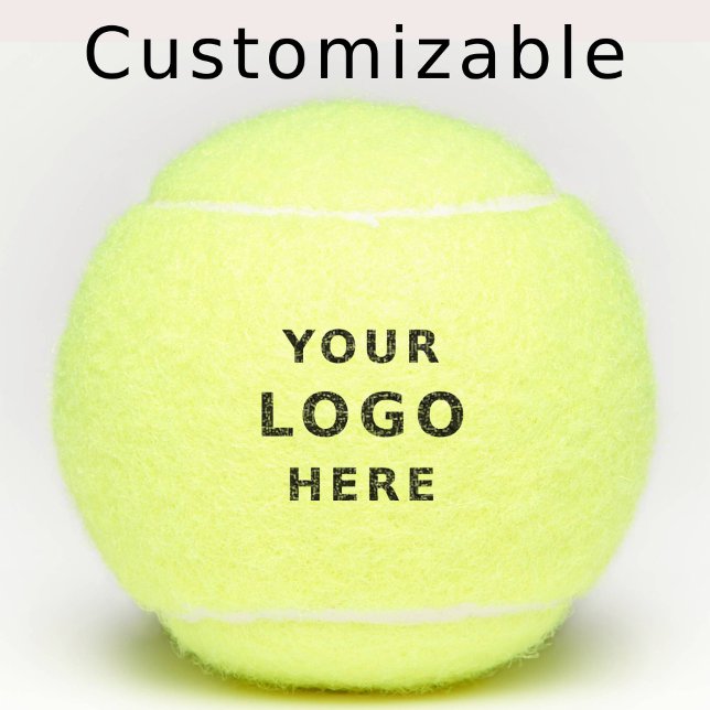 Pelotas De Tenis Create Your Own Custom Business Logo (Subido por el creador)
