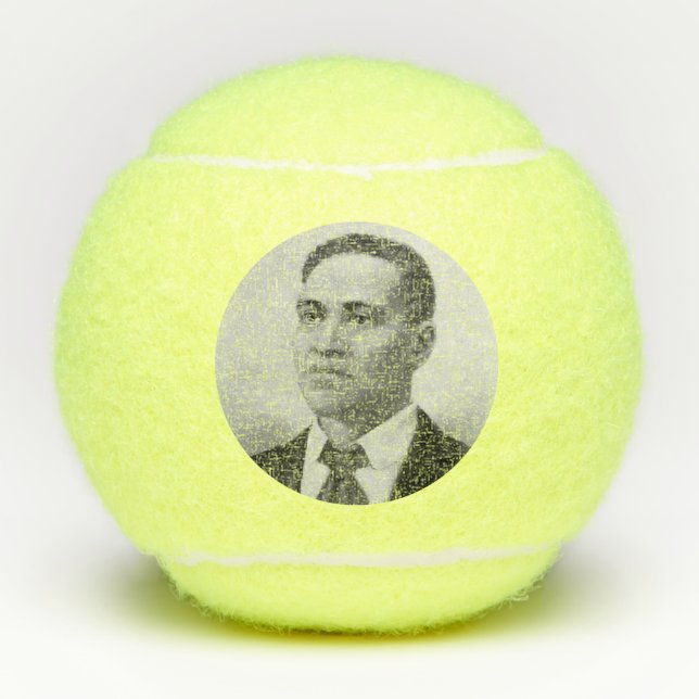 Pelotas De Tenis Crispus Attucks: Mártir de la Revolución Americana (Anverso)