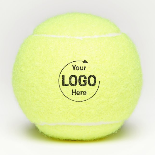 Pelotas De Tenis Custom Corporate Business Logo (Anverso)
