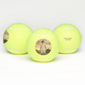 Pelotas De Tenis Custom Personalized Tennis Player Photo