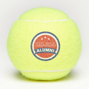 Pelotas De Tenis DD-214 Retiro Militar Veterano del Ejército de Alu