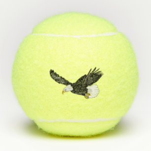Pelotas de tenis de águila calva americana