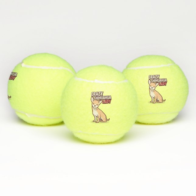 Pelotas de tenis de la chihuahua (Múltiples)