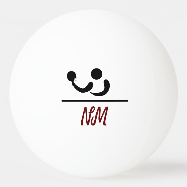 Pelotas de tenis de mesa personalizadas (Anverso)