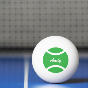 Pelotas de tenis de mesa personalizadas con nombre
