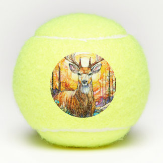 Pelotas De Tenis Deer de vidrio contenido