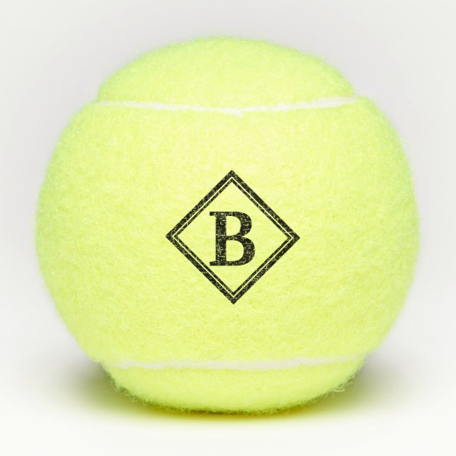 Pelotas De Tenis DF Serif Monograma (Anverso)