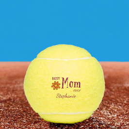 Pelotas De Tenis Día de la Madre para Mamá - Regalo Rosa Mejor Mamá