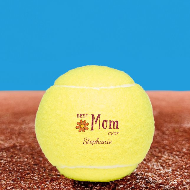 Pelotas De Tenis Día de la Madre para Mamá - Regalo Rosa Mejor Mamá (Subido por el creador)