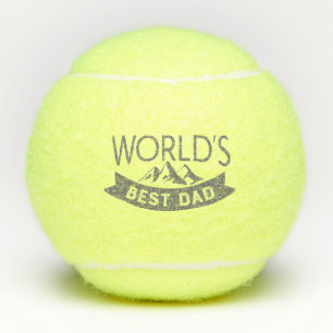 Pelotas De Tenis Día del Mejor Padre del Mundo