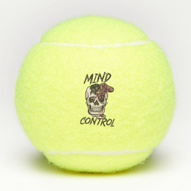 Pelotas De Tenis Diseño de juegos de control mental (Anverso)