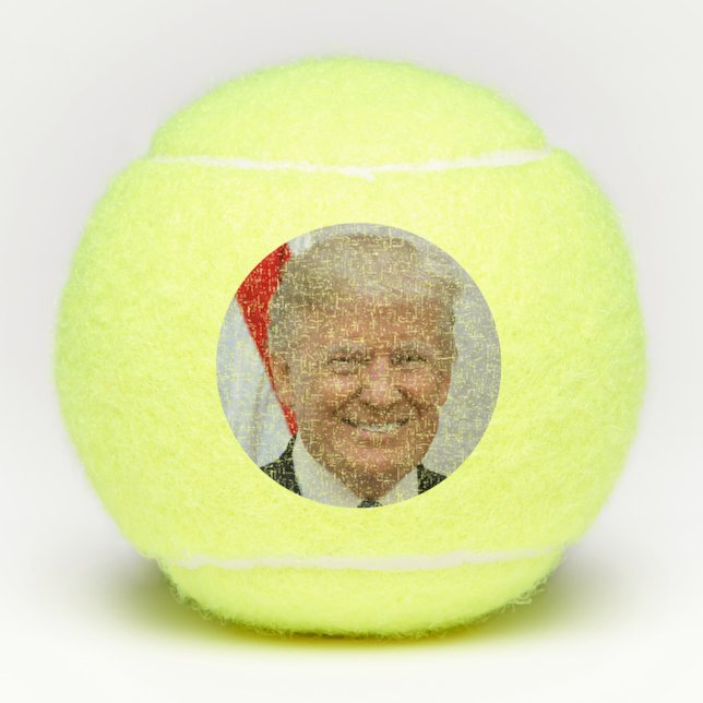 Pelotas De Tenis Donald Trump (Anverso)