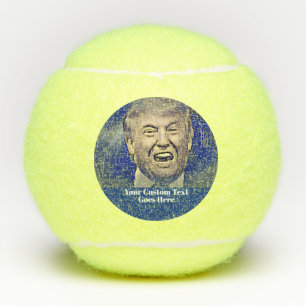 Pelotas De Tenis Donald Trump divertido añade su texto