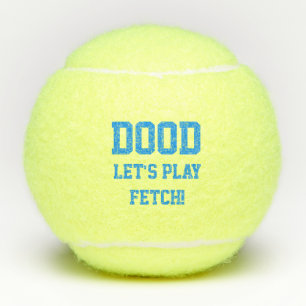 Pelotas De Tenis "Dood nos dejó jugar azul del juguete del gato de