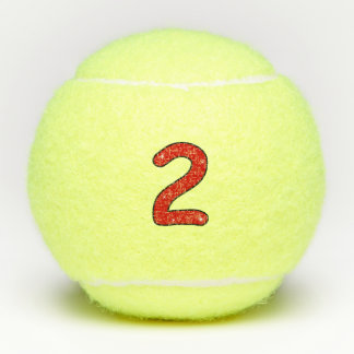 Pelotas De Tenis dos, dos años, segundo, dos años, fecha, número 2,