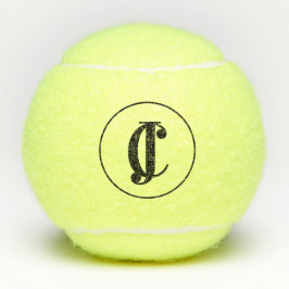 Pelotas De Tenis Dos Iniciales Monogramadas