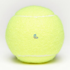 Pelotas De Tenis Dot, Sherpa Blue, Golden Sand Design