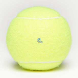Pelotas De Tenis Dot, Sherpa Blue, Golden Sand Design