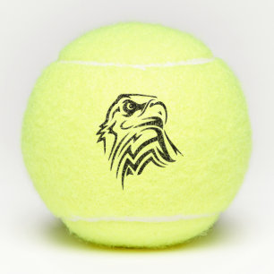 Pelotas De Tenis Eagle calvo Clipart