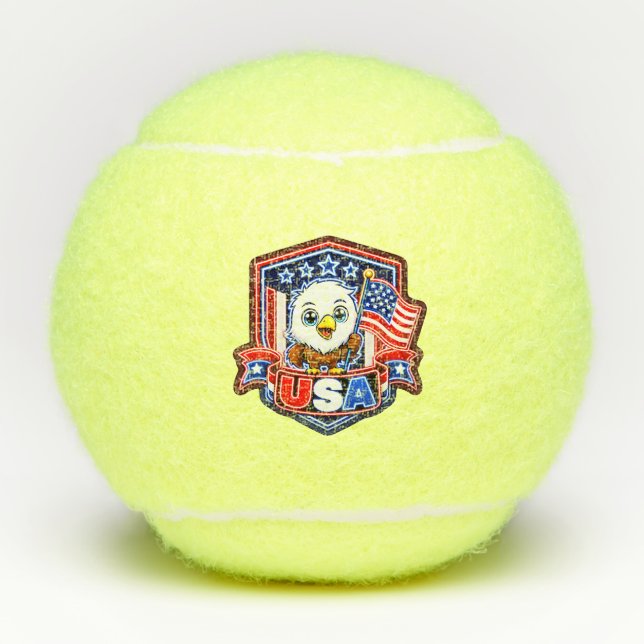 PELOTAS DE TENIS EE. UU. (Anverso)