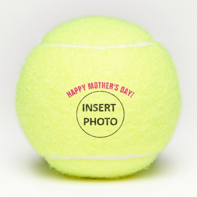 Pelotas De Tenis El día de madre (Anverso)