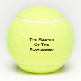 Pelotas De Tenis El Maestro De La Pista De Paseos