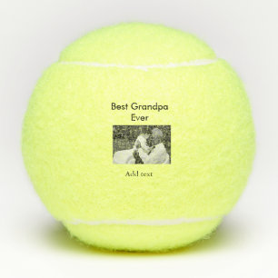 Pelotas De Tenis El mejor abuelo siempre agrega el nombre de la fot