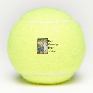 Pelotas De Tenis El mejor abuelo siempre agrega el nombre de la fot
