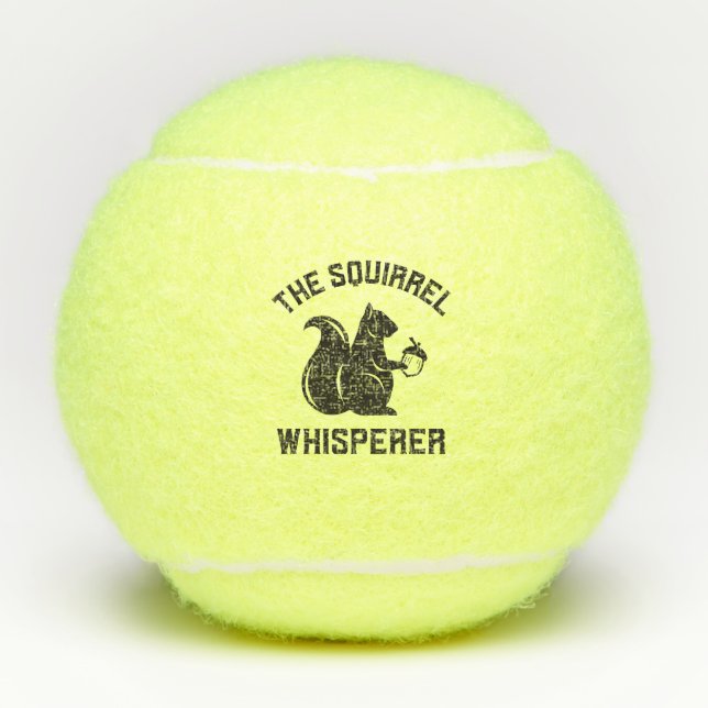 Pelotas De Tenis El Whisperer de la ardilla | Squirrel Lover (Anverso)
