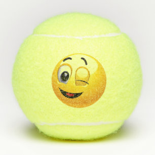 Pelotas De Tenis Emoji de Winking